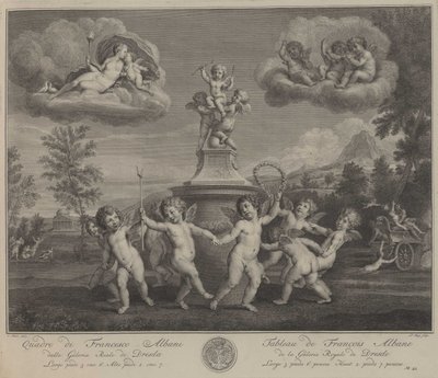 Dance of the Amoretti by Pieter Tanjé nach Francesco Albani